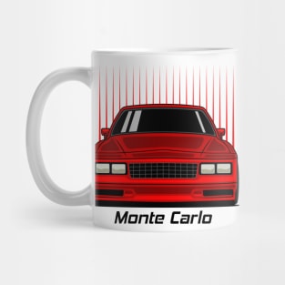 Racing Red Monte Carlo Art Mug